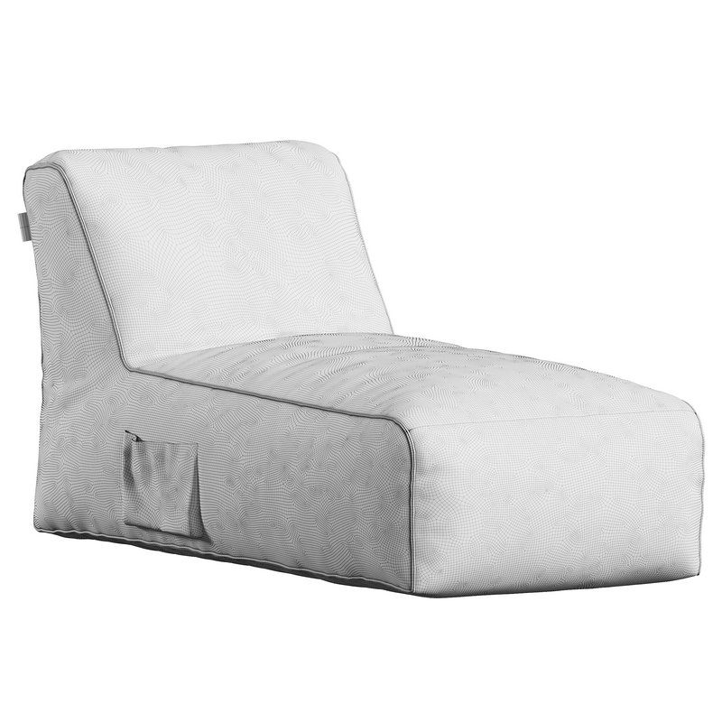 Large Microfiber Bean Bag Lounger by LEA Unlimited Inc Image 5