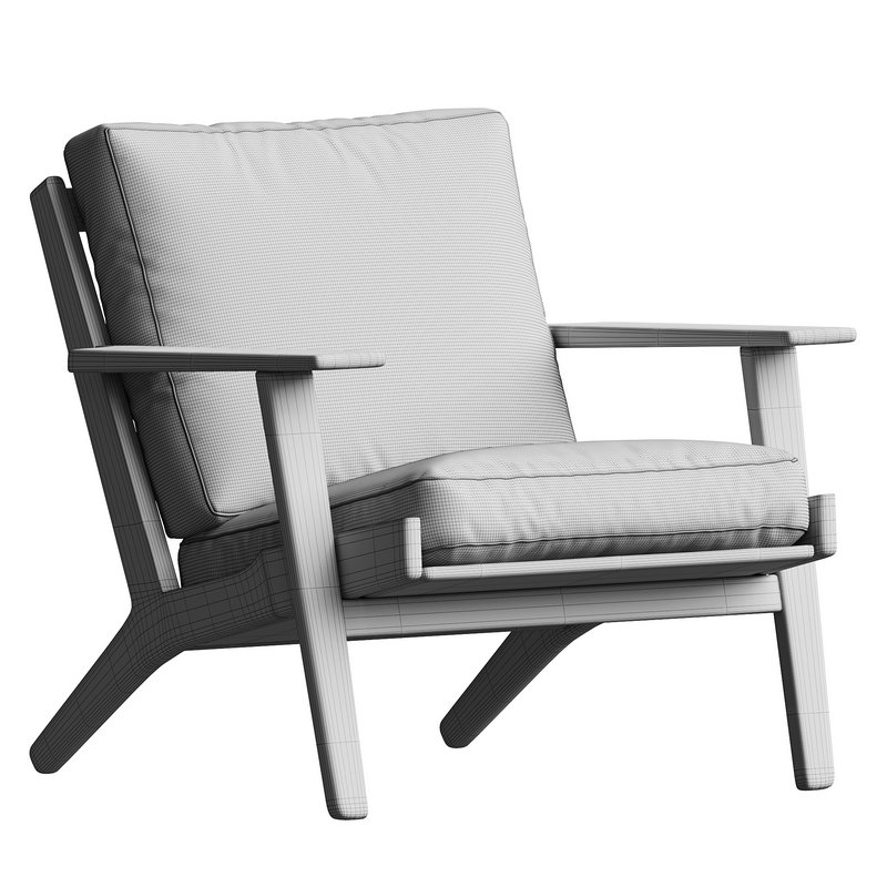 GE Classic 290 Easy Chair – Cold Foam Cushions Image 5