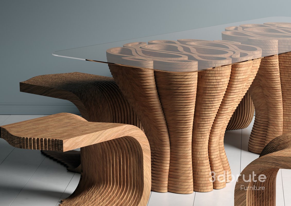 parametic Dining table Image 6