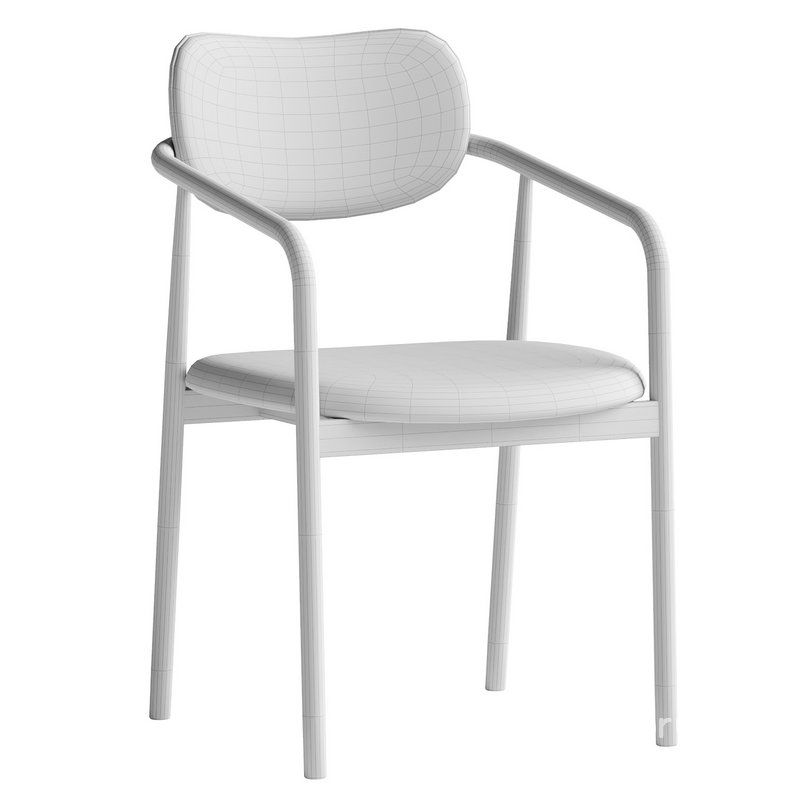 Natural Beige Dining Chair Image 5