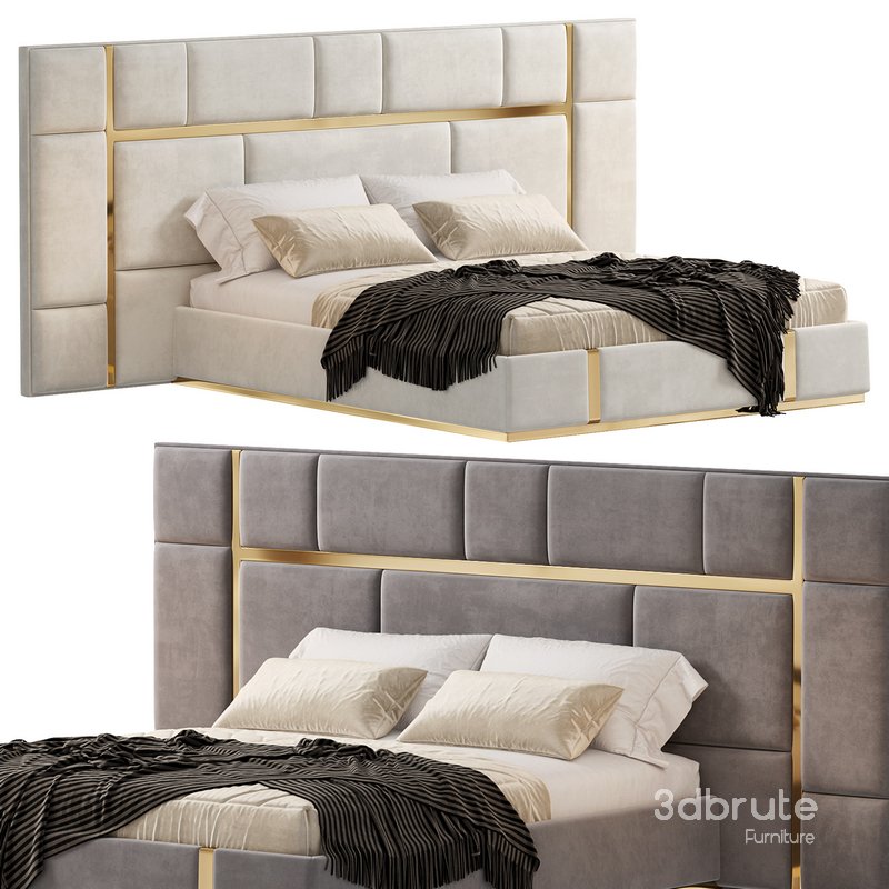 Dolce Modern Bed Image 1