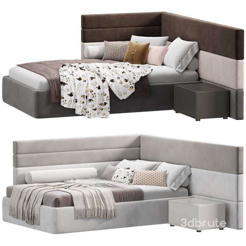 Bed Boiserie Set By Tvils Image 1