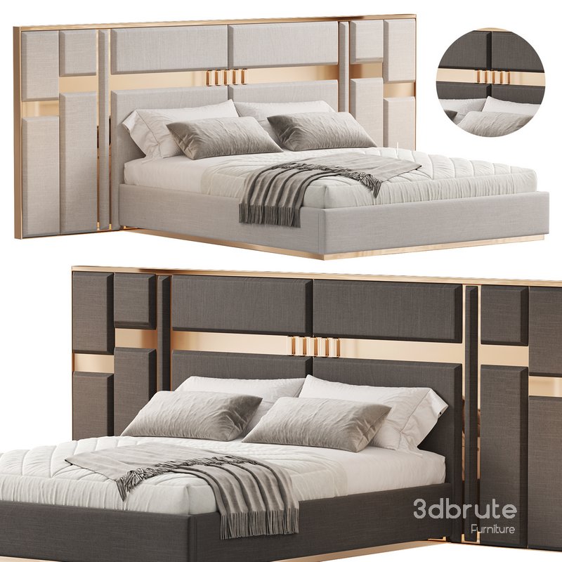 Berlis Modern Bed Image 1