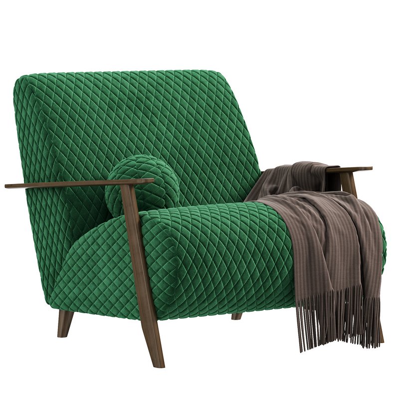 Como Marthan Lounge Armchair Image 1