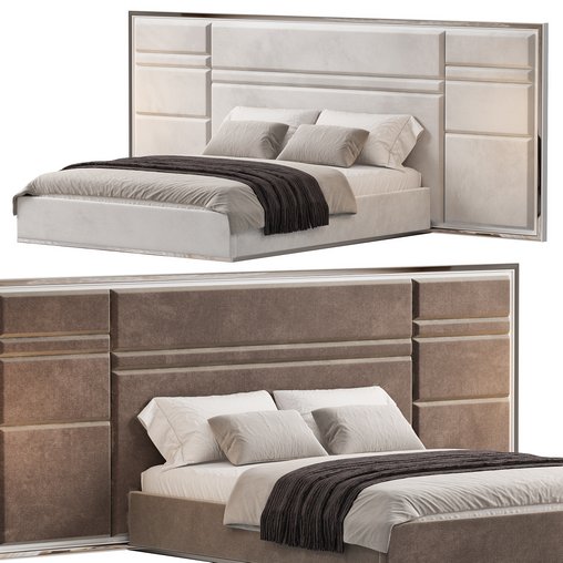 Barnet Modern Bed - Thumbnail 1