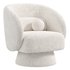Saboor Upholstered Swivel Barrel Chair - Thumbnail 2