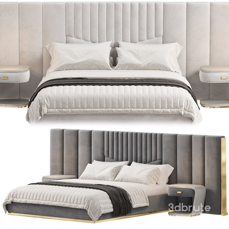 Prisma Grilli Bed by Justform Image 3