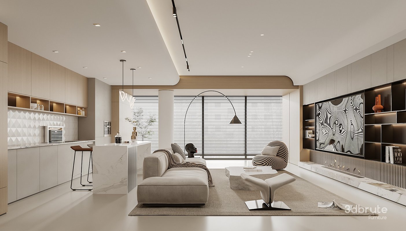 Modern living room Image 1