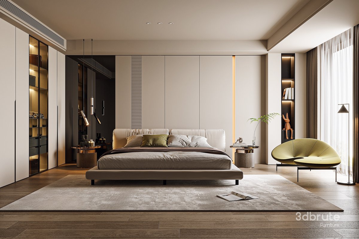 Modern bedroom Image 1