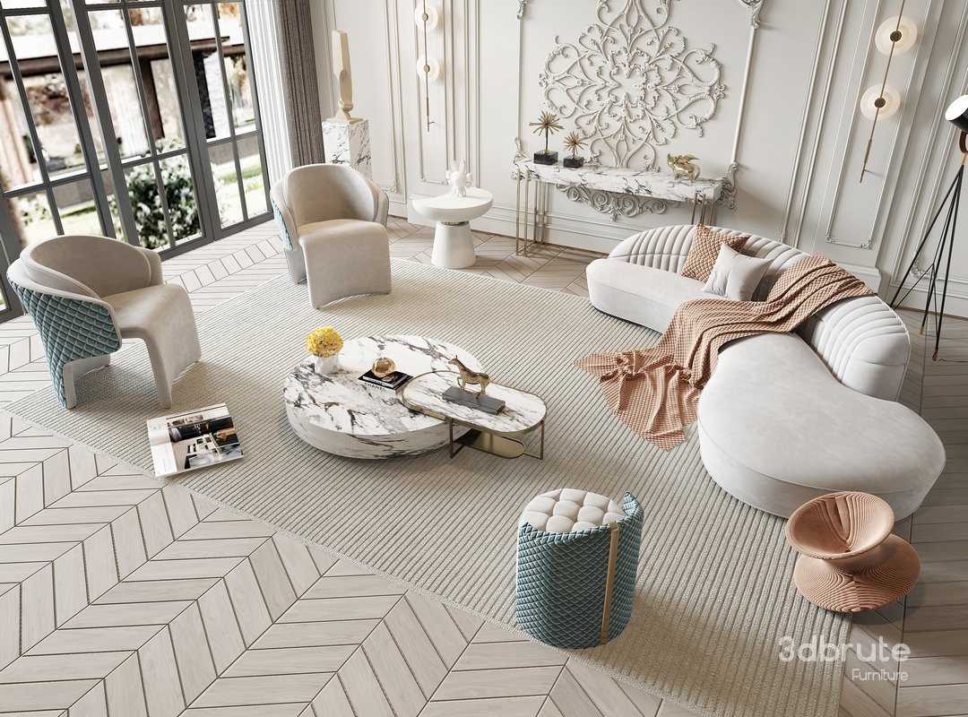 Modern living room and sofa Image 1