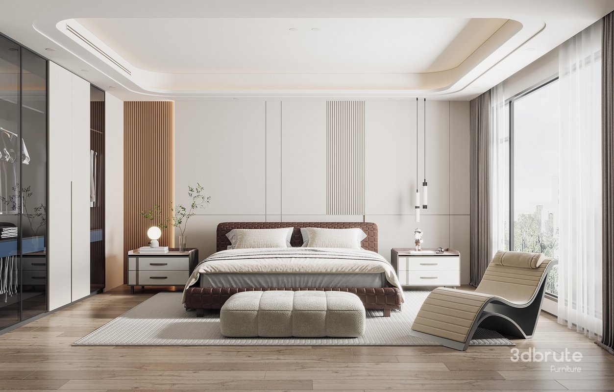 Modern bedroom Image 1