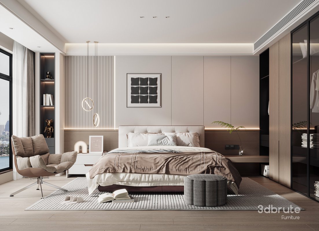 Modern bedroom Image 1