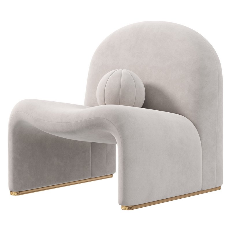 Boucle Alky Lounge Chair Giancarlo Piretti Image 2