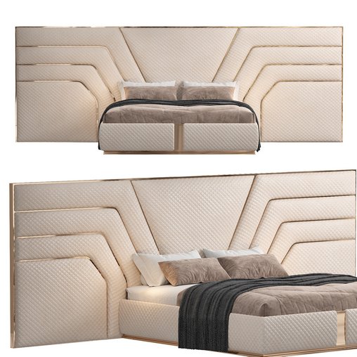 AUGUST BABYLON BED - Thumbnail 3