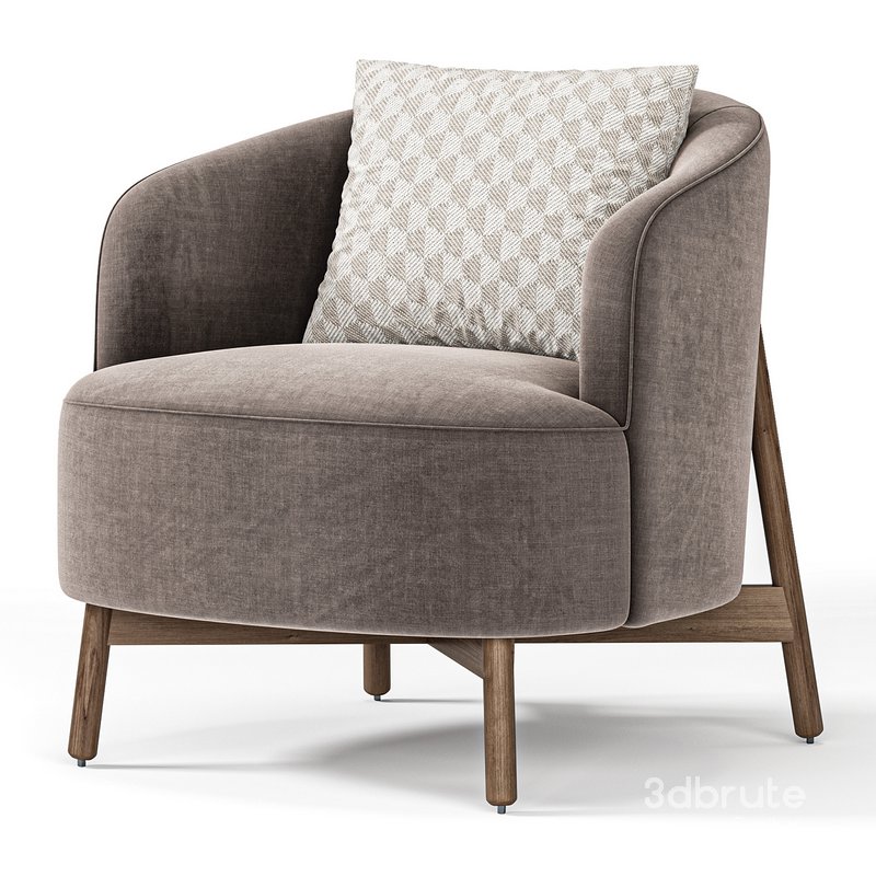 Copine Wood Armchair Porada By Format Image 2