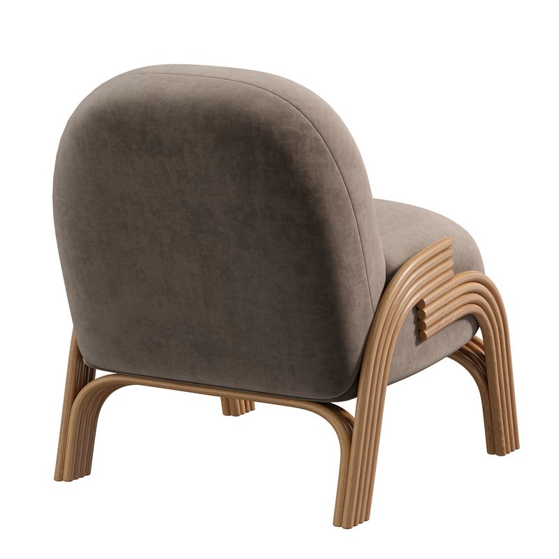 Fauteuil bouclette Armchair Image 3