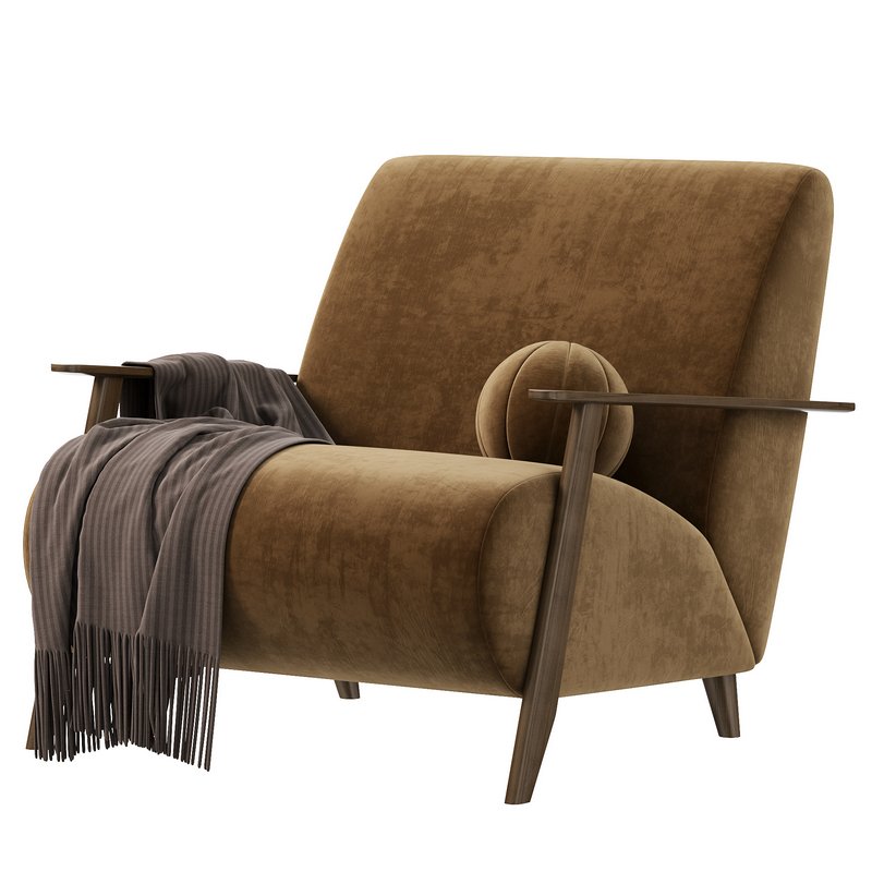 Como Marthan Lounge Armchair Image 4