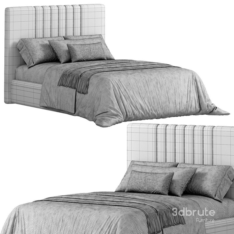 Upholstered bed Himrod by wayfair Image 4