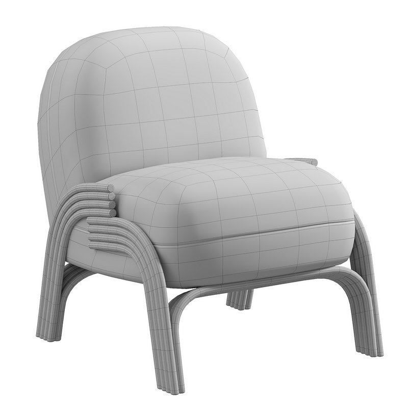 Fauteuil bouclette Armchair Image 4