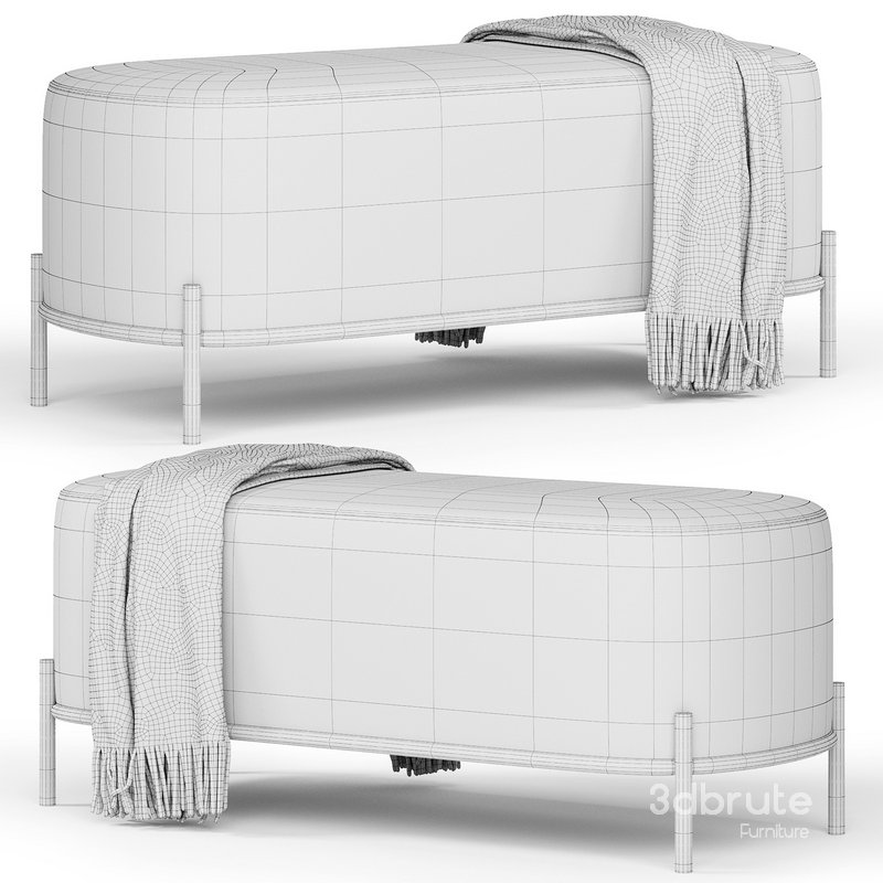 Hawaii green bench Image 3