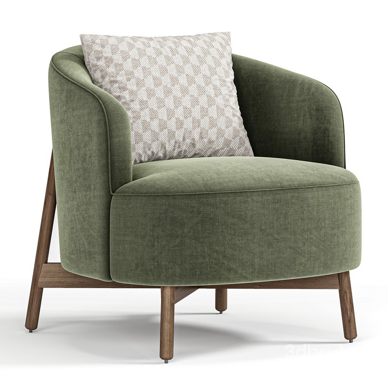 Copine Wood Armchair Porada By Format Image 4