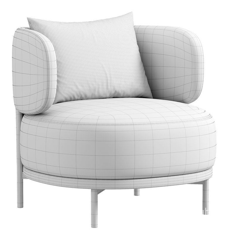 Akiko lounge armchair Image 4