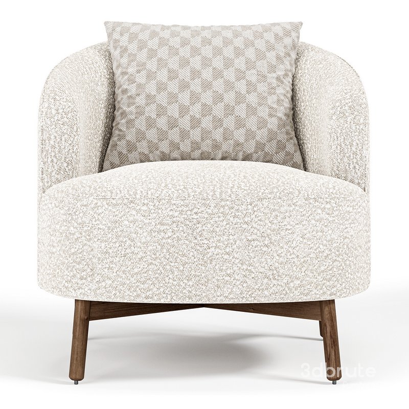 Copine Wood Armchair Porada By Format Image 5