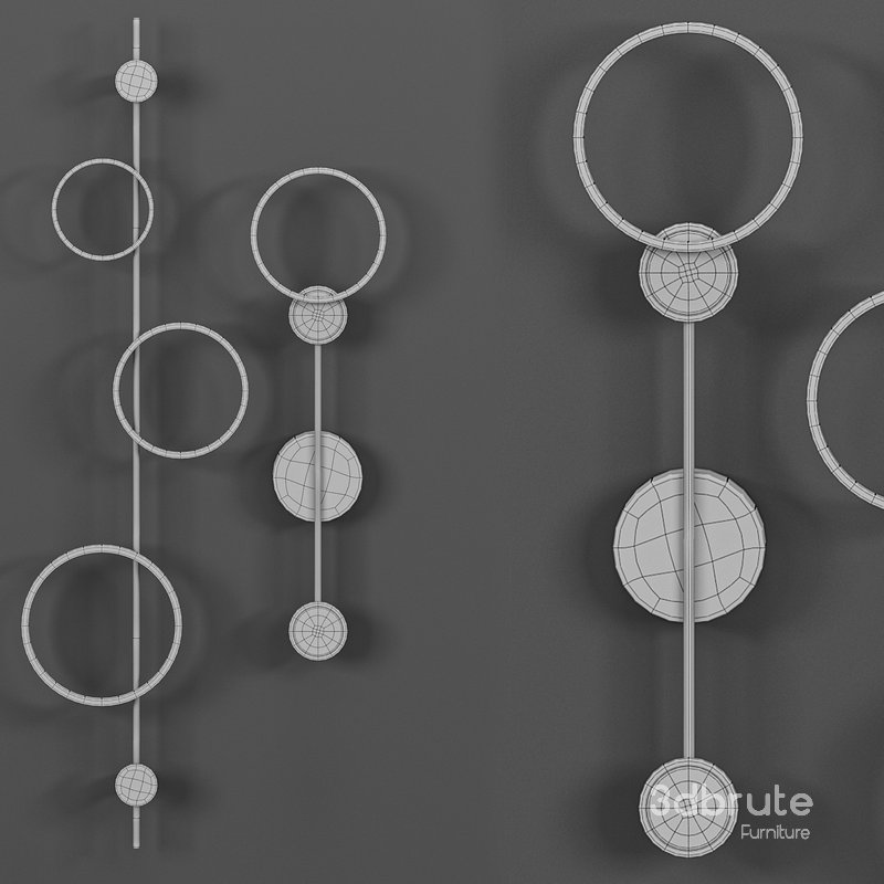 Molecular Circle wall lamp Image 4