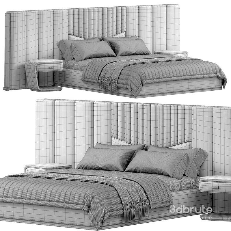 Prisma Grilli Bed by Justform Image 5