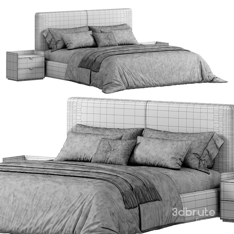 Flexform Magnum Bed Image 3