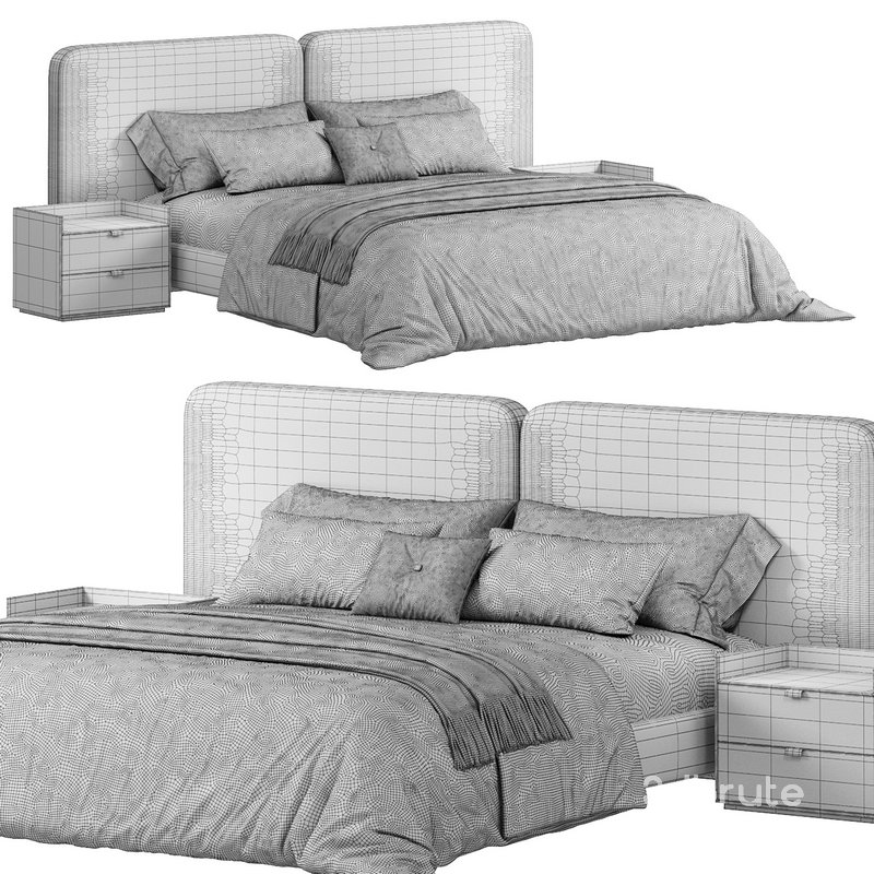 Tatlin Cover Bed by Rodolfo Dordoni Image 4