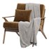 Cavett Wood Frame Armchair by Crate & Barrel - Thumbnail 6