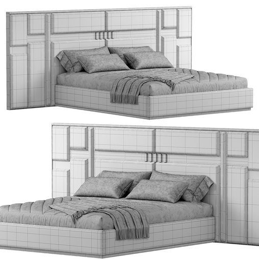 Berlis Modern Bed - Thumbnail 3