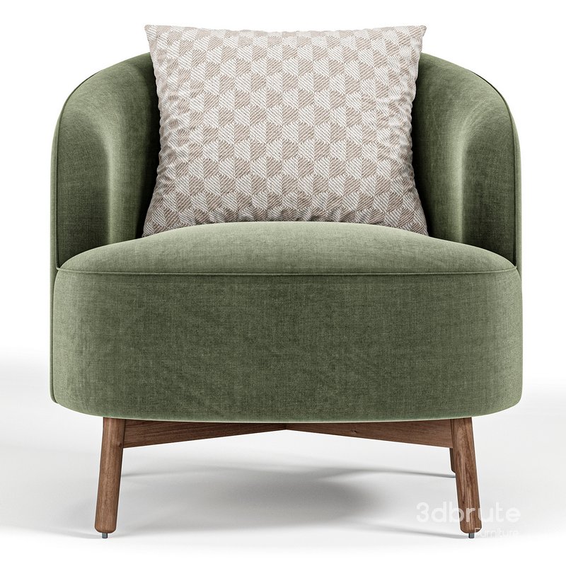 Copine Wood Armchair Porada By Format Image 6