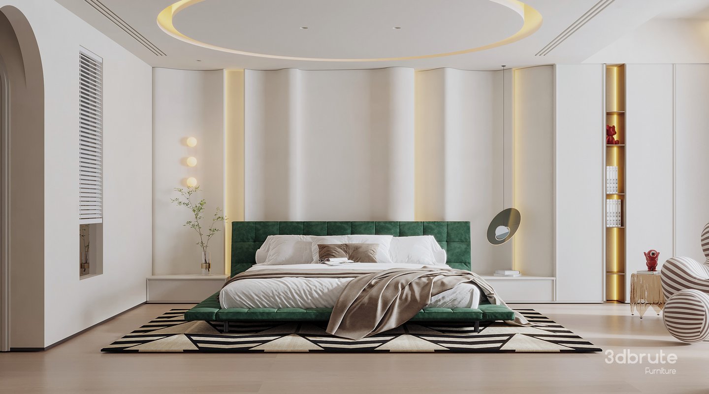 Modern bedroom Image 1