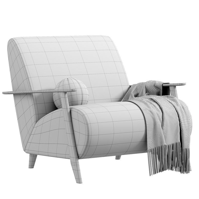 Como Marthan Lounge Armchair Image 6
