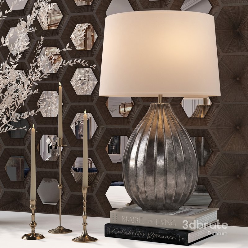 ANTIQUE BRAEE DECORATIVE SET 01 Image 2