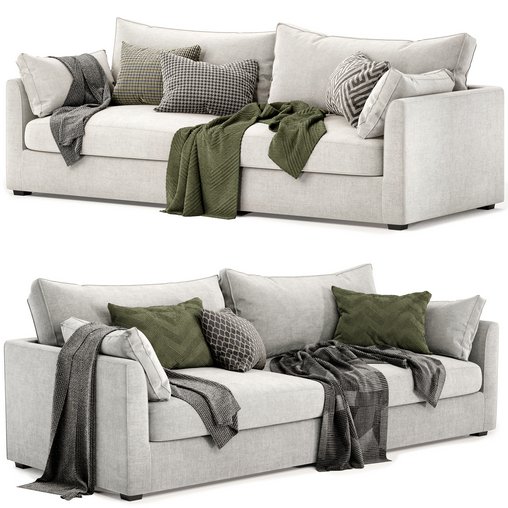 Ashlee 3.5 seat sofa - Thumbnail 2