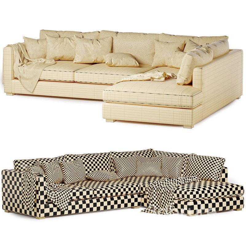 Blake Large Open End Corner Sofa Image 4