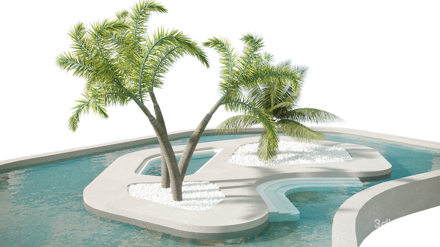 Landscape and pool Image 5