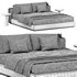Groundpiece bed by Flexform - Thumbnail 4