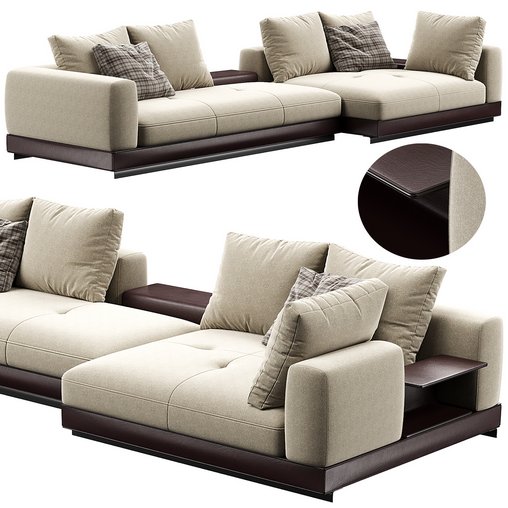 Sofa Connery By Minotti - Thumbnail 2