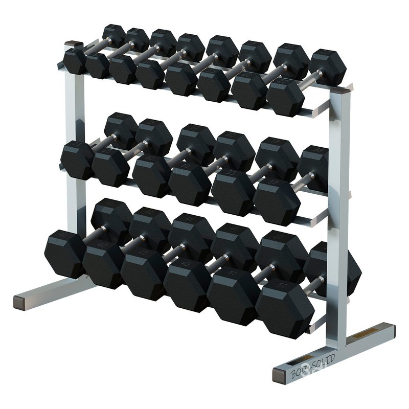 BODY-SOLID 3 TIER DUMBBELL RACK GDR363 Image 1