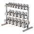 BODY-SOLID 3 TIER DUMBBELL RACK GDR363 - Thumbnail 4