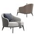 LESLIE ARMCHAIRS By Minotti - Thumbnail 2
