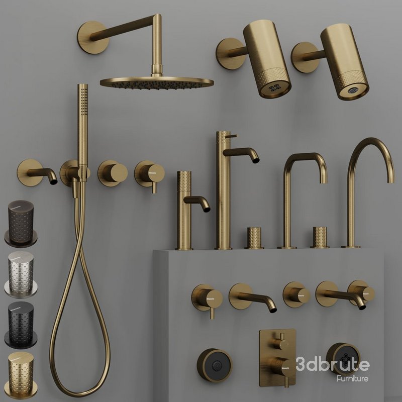 Ritmonio DIAMETRO35 IMPRONTE bathroom faucet set 1 Image 4