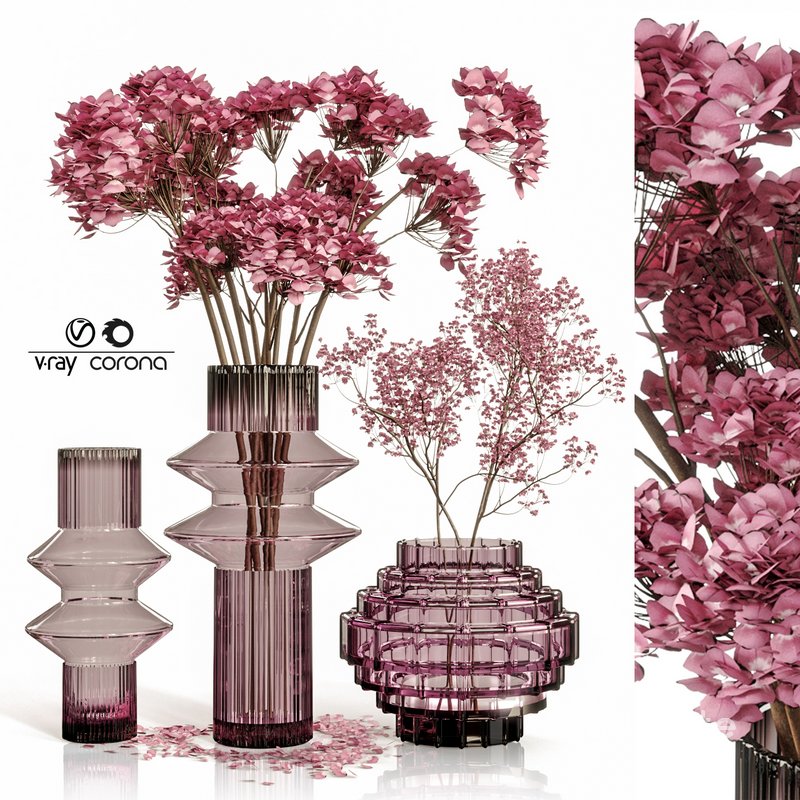 Set Pink bouquet Image 1