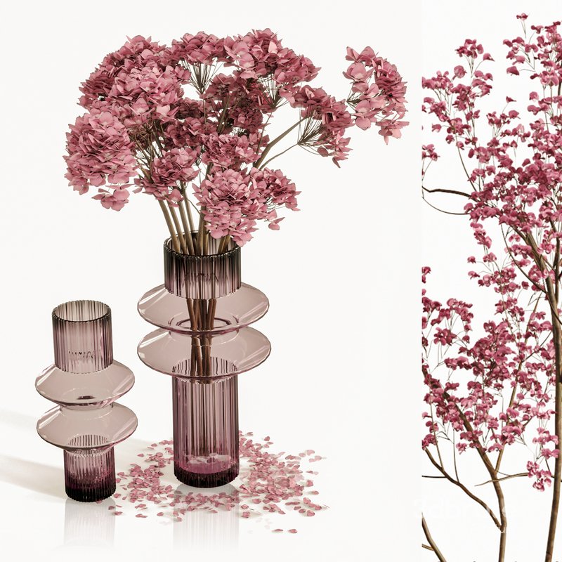 Set Pink bouquet Image 3