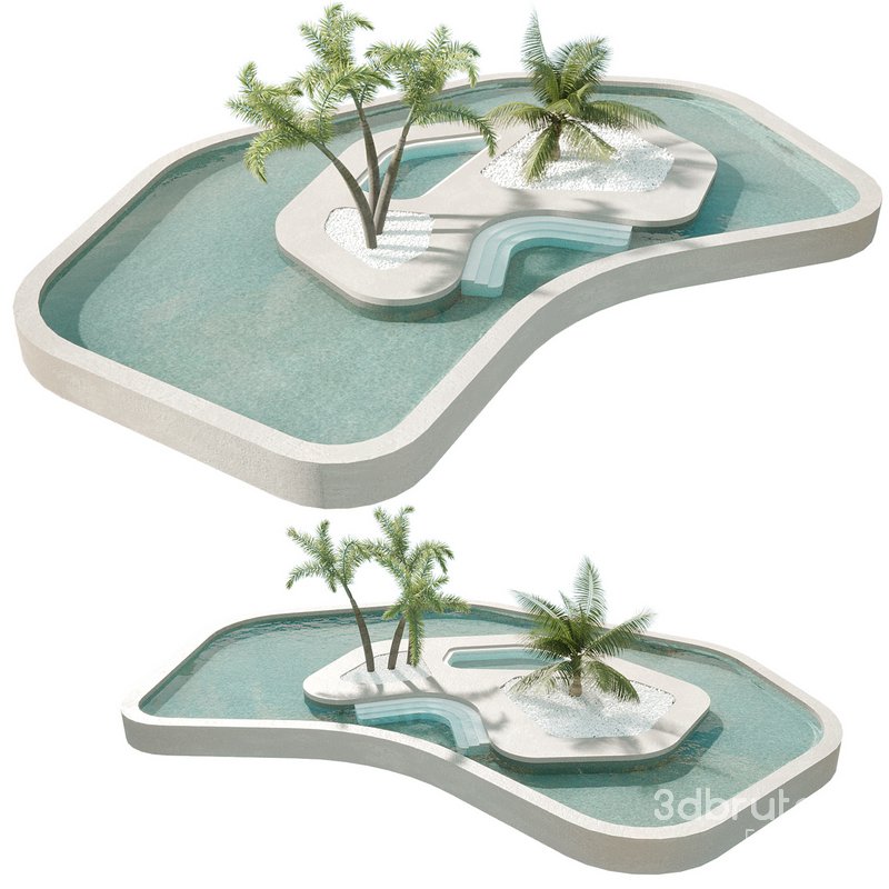 Landscape and pool Image 7