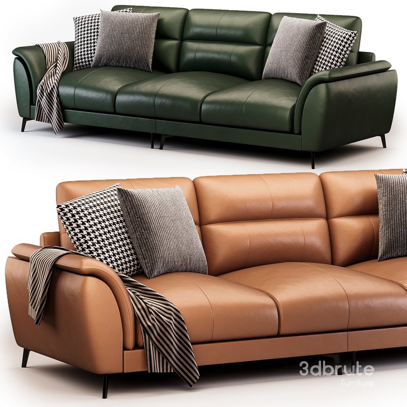 Modern Pillow Sofa by Litfad Image 1